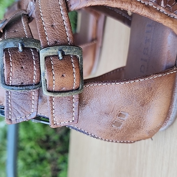 Bed Stu Capriana Gladiator Distressed Leather Sandals Size 6.5 - Picture 4 of 12